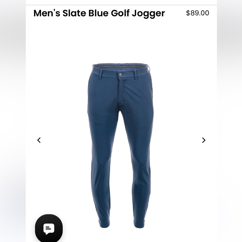 Men's Navy Athletic Joggers